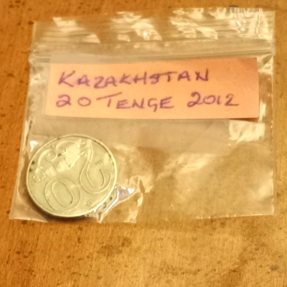 Kazakhstan 2012 20 Tenge Coin